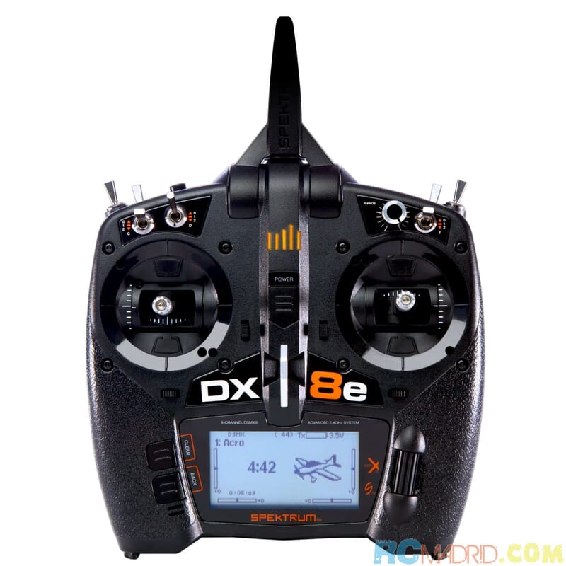 Emisora Spektrum DX8e 2.4 GHz solo radio Emisora Spektrum DX8e 2.4 GHz solo radio