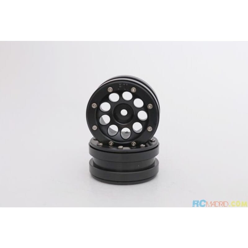 Llanta aluminio Beadlock 1.9 Negra Ecohole Llanta aluminio Beadlock 1.9 Negra Ecohole
