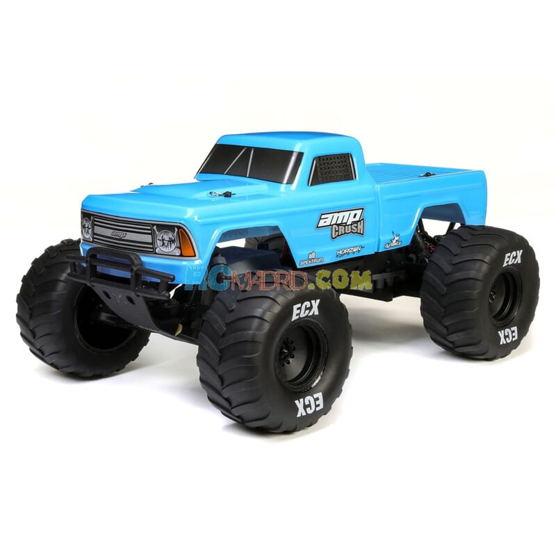 1/10 AMP Crush 2WD Monster Brushed RTR Azul 1/10 AMP Crush 2WD Monster Brushed RTR Azul