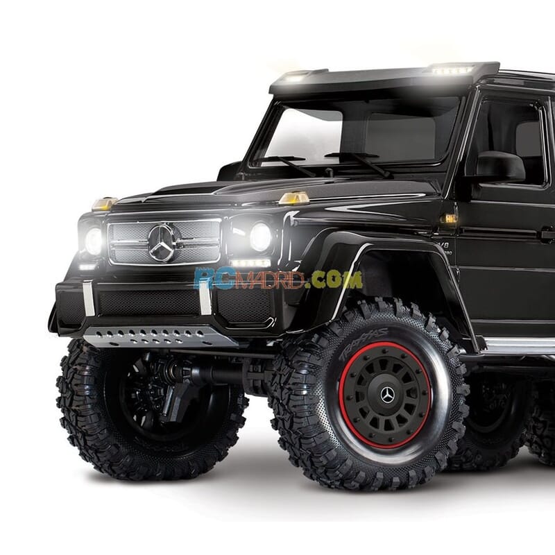 Traxxas TRX4 Mercedes G500 Negro con luces Traxxas TRX4 Mercedes G500 Negro con luces