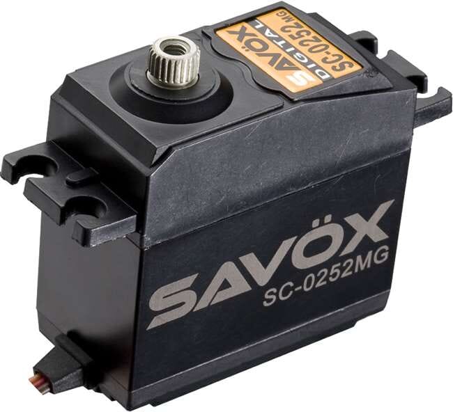 Servo Digital Savox SC0252MG (10Kg / 0.19ms)