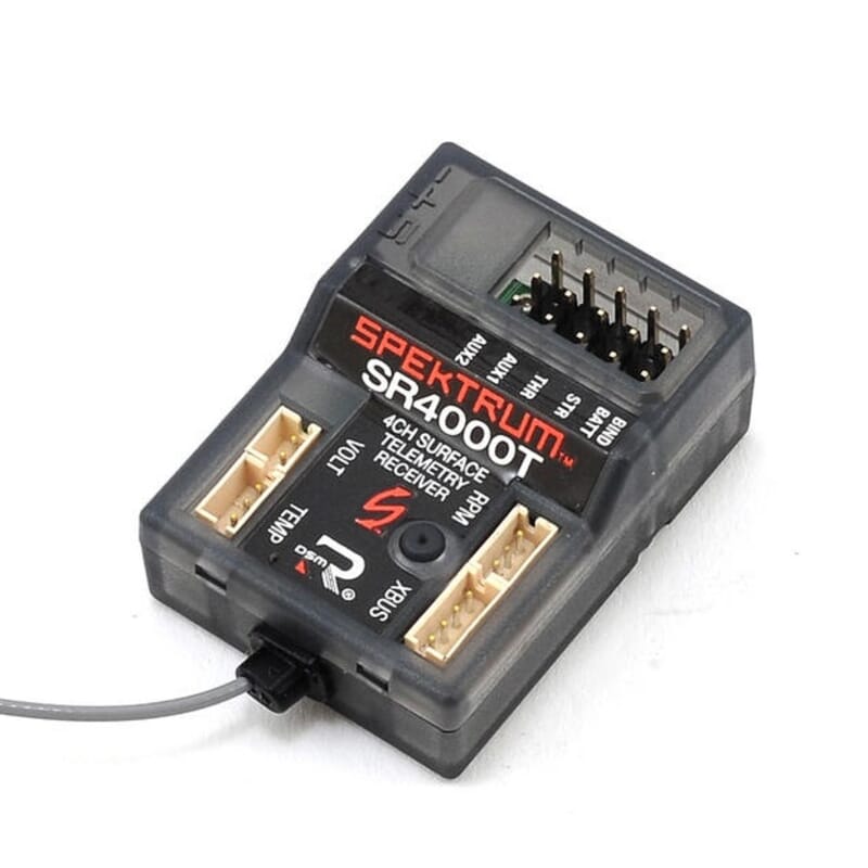Receptor Spektrum SR4000T DSMR c/telemetr� Receptor Spektrum SR4000T DSMR c/telemetr�