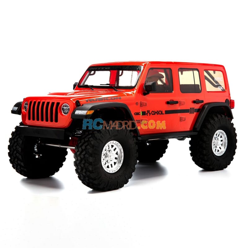 Axial SCX10 III Jeep JLU Wrangle con Portales RTR, Naranja 1/10 Axial SCX10 III Jeep JLU Wrangle con Portales RTR, Naranja 1/10