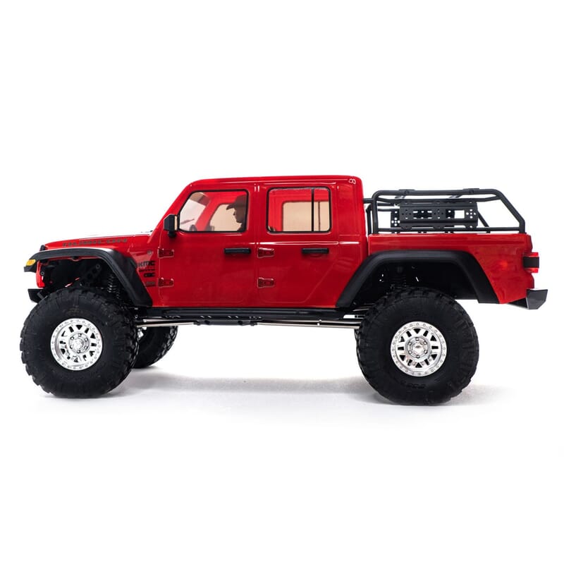 Axial SCX10 III Jeep JT Gladiator con Portales RTR, Rojo 1/10 Axial SCX10 III Jeep JT Gladiator con Portales RTR, Rojo 1/10