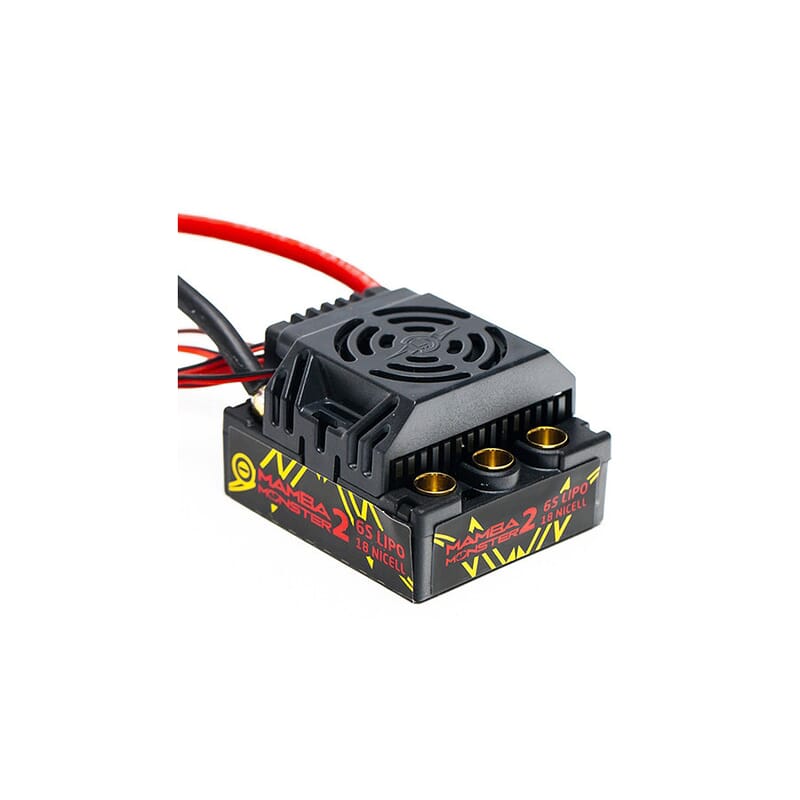 Combo variador Mamba Monster 2 Escala 1:8 25V EXTREME WATERPROOF con motor 1515 de 2200Kv Combo variador Mamba Monster 2 Escala 1:8 25V EXTREME WATERPROOF con motor 1515 de 2200Kv