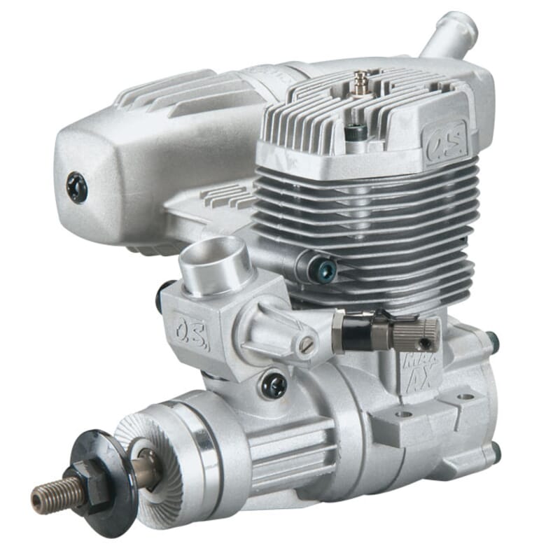 Motor OS Max 55AX con escape Motor OS Max 55AX con escape