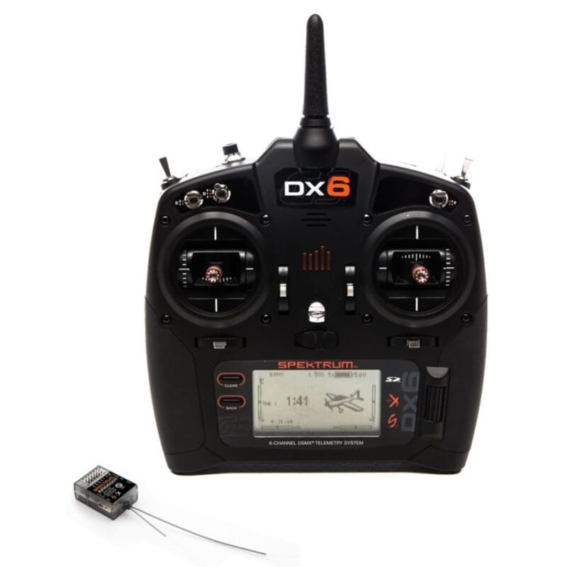 Emisora Spektrum DX6 G3 DSMX Diversity telemetria + AR6600T Emisora Spektrum DX6 G3 DSMX Diversity telemetria + AR6600T