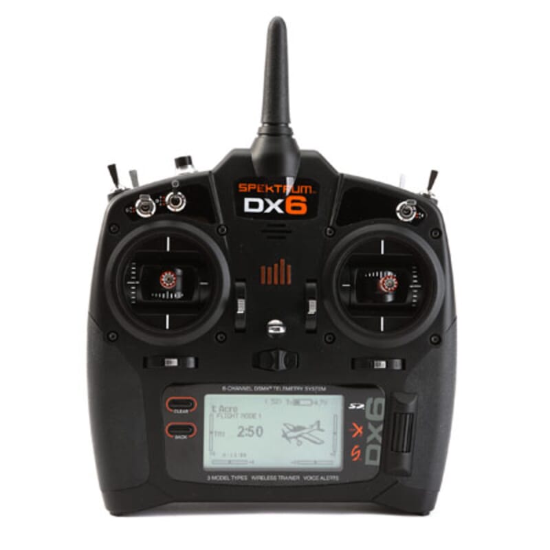 Emisora Spektrum DX6 DSMX Diversity telemetria solo TX Emisora Spektrum DX6 DSMX Diversity telemetria solo TX