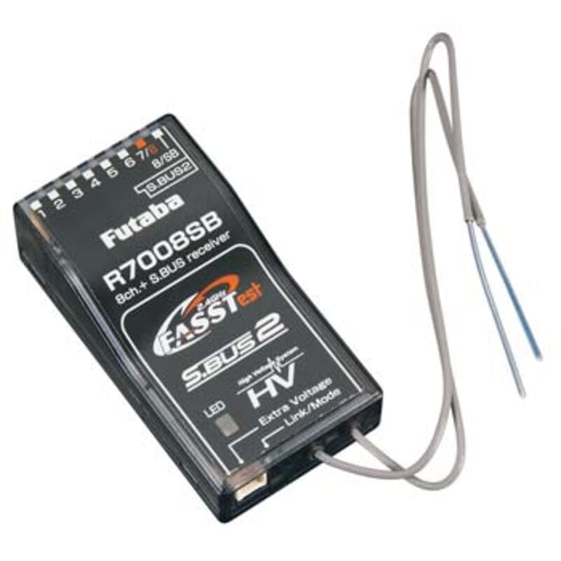 Receptor Futaba R7008SB S.Bus2 2.4GHz FASSTest Rx 18MZ/14SG Receptor Futaba R7008SB S.Bus2 2.4GHz FASSTest Rx 18MZ/14SG