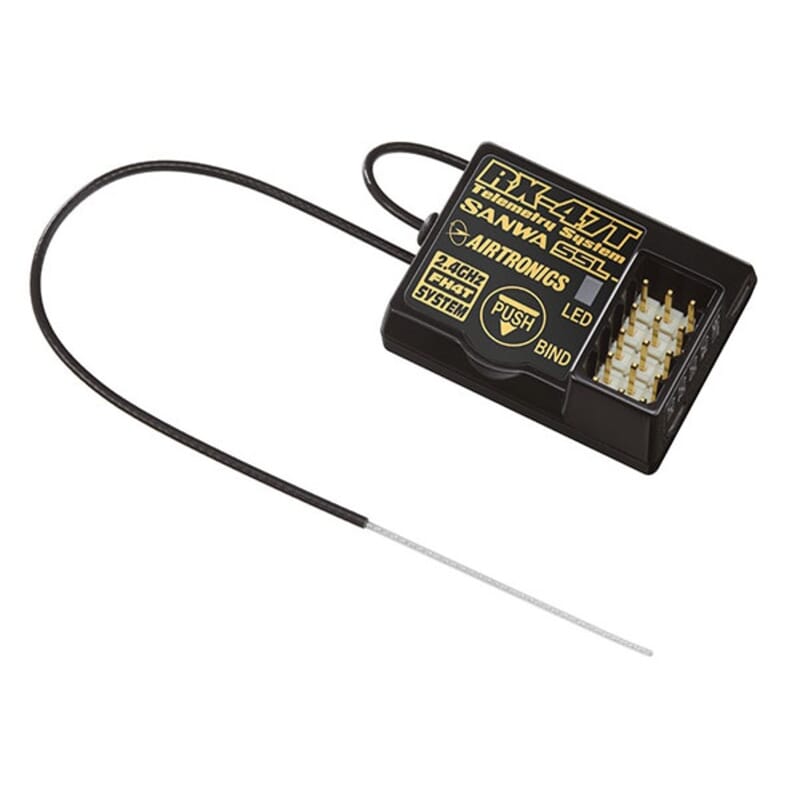 Receptor Sanwa 4CH FH4 2.4GHZ RX-47T SSR/SSL C/TELEM Receptor Sanwa 4CH FH4 2.4GHZ RX-47T SSR/SSL C/TELEM
