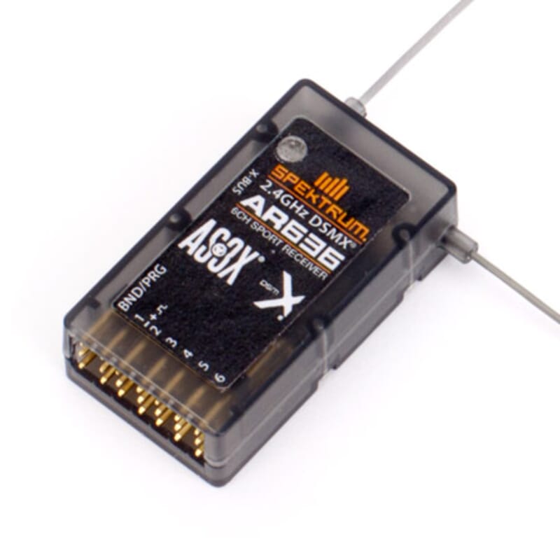 Receptor Spektrum AR636 de 6 canales con gir Receptor Spektrum AR636 de 6 canales con gir