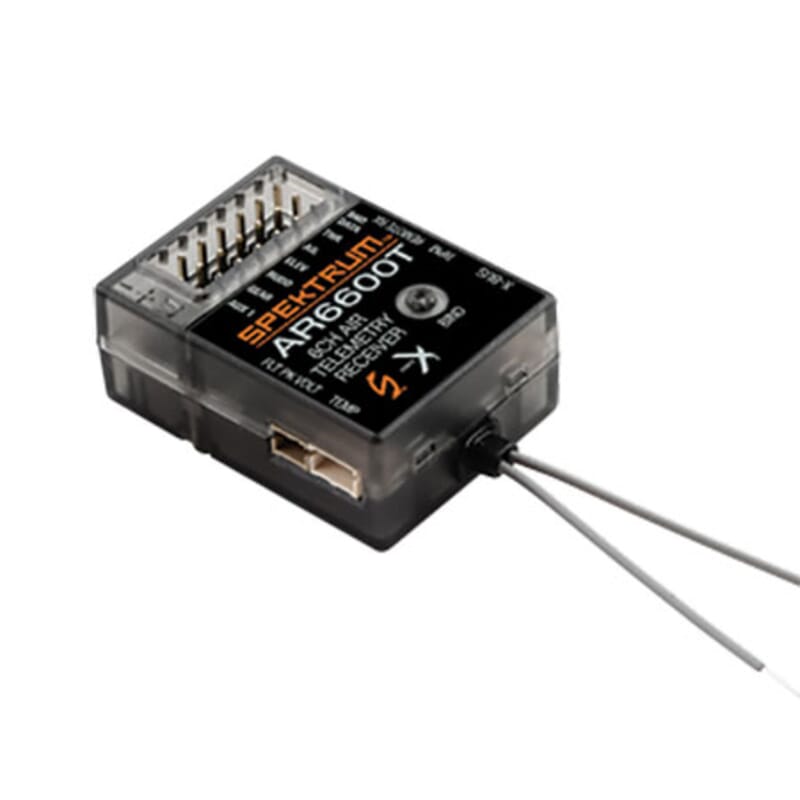 Receptor Spektrum AR6600T 6 Ch con telemetria Receptor Spektrum AR6600T 6 Ch con telemetria