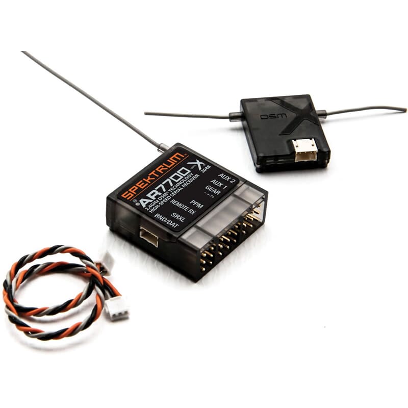 Receptor Spektrum AR7700 con PPM/SRXL Drone Receptor Spektrum AR7700 con PPM/SRXL Drone