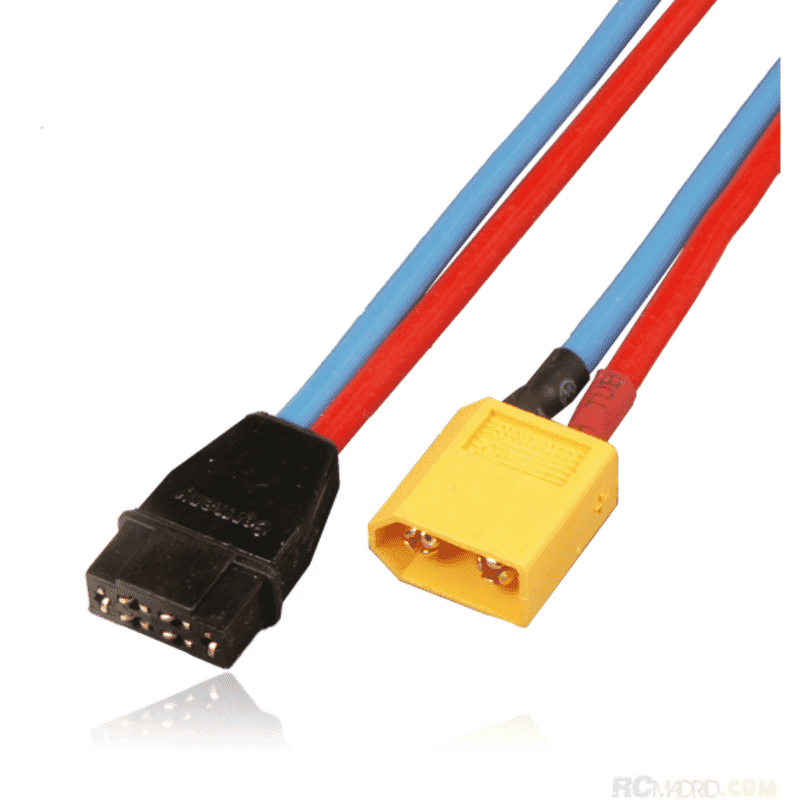 Adaptador XT60 macho a MPX hembra 15cmt Adaptador XT60 macho a MPX hembra 15cmt